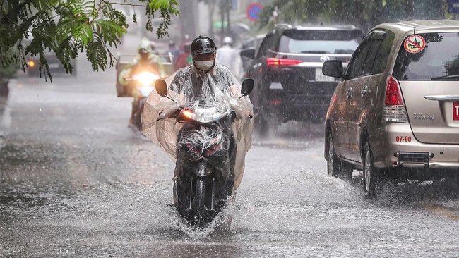 Thời tiết ngày 20/9: Bắc và Trung Trung Bộ có mưa to đến rất to - Ảnh 1.